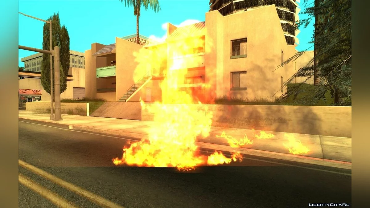 Реалистичные эффекты (Effects Mod by Ezekiel, обновление от 28.10.2022) / GTA San Andreas