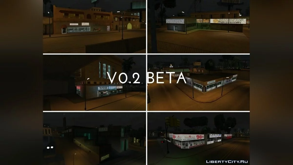 Project Immerse-Yourself v0.3 - Improved building lighting / GTA San Andreas