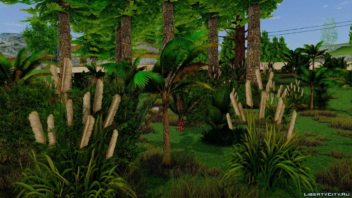 Vegetation (Mania Paradise Project) / GTA San Andreas
