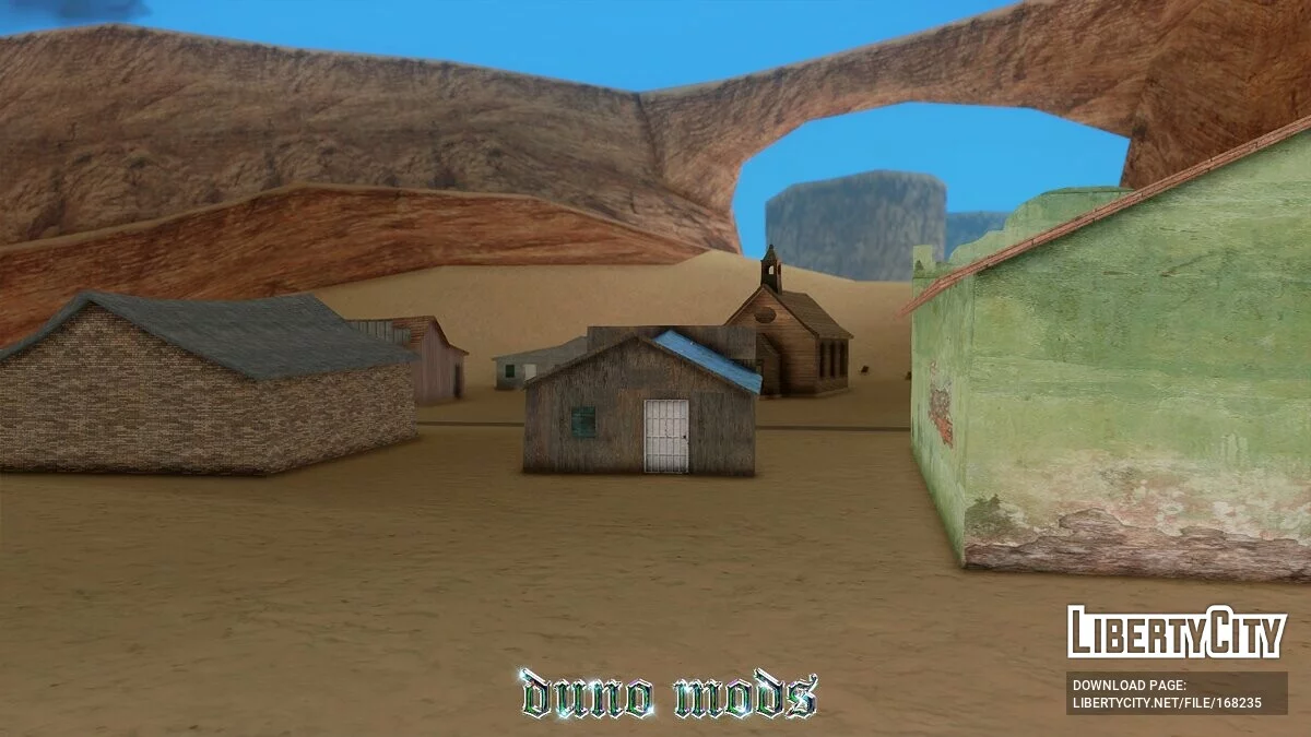 Retexturierung des verlassenen Dorfes / GTA San Andreas