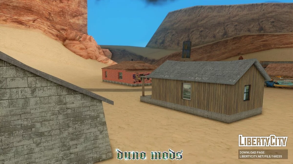 Retexturierung des verlassenen Dorfes / GTA San Andreas