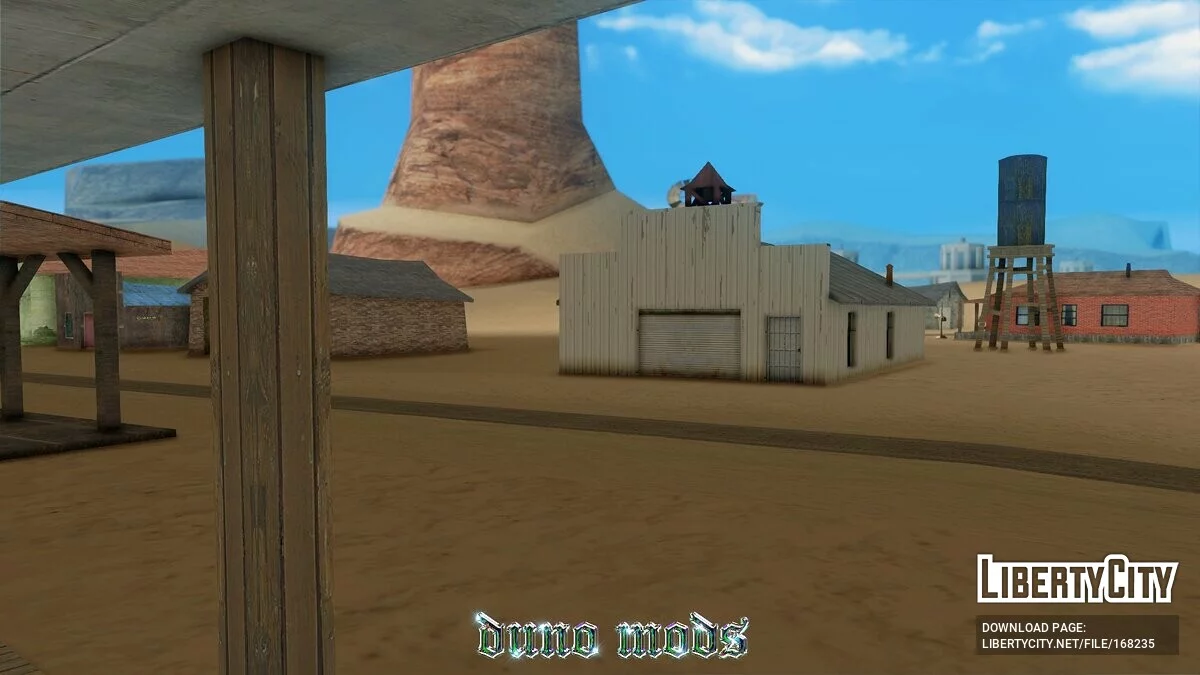 Retexturierung des verlassenen Dorfes / GTA San Andreas