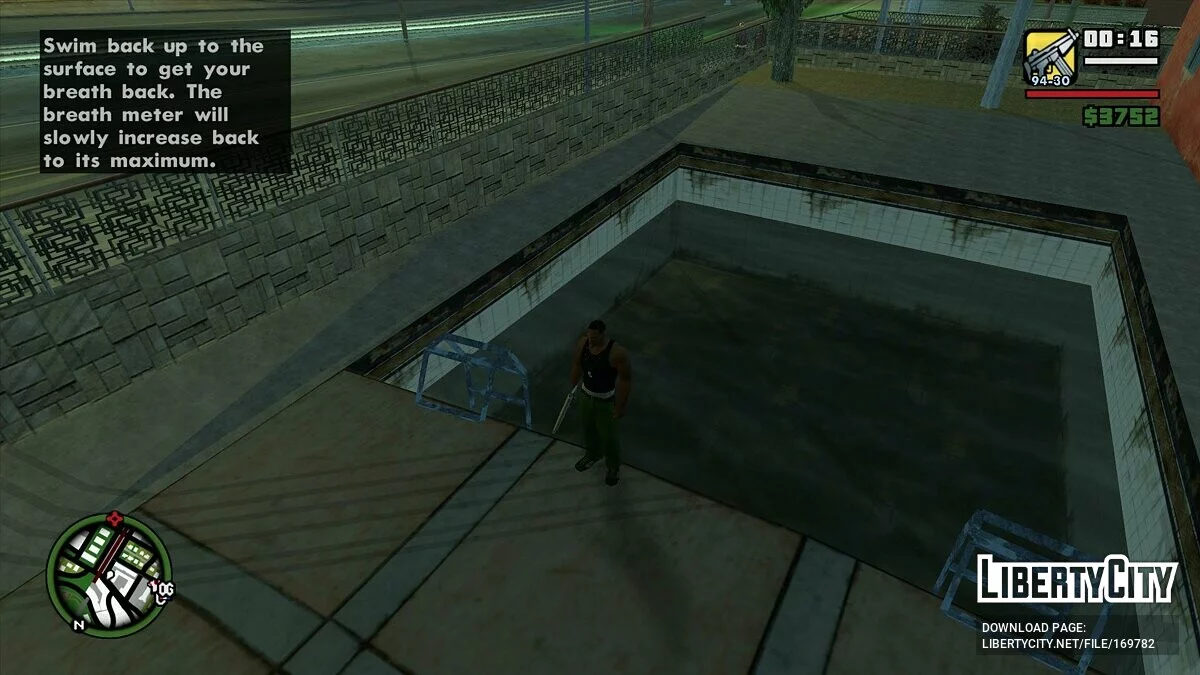 Басейн біля мотелю Джефферсон / GTA San Andreas