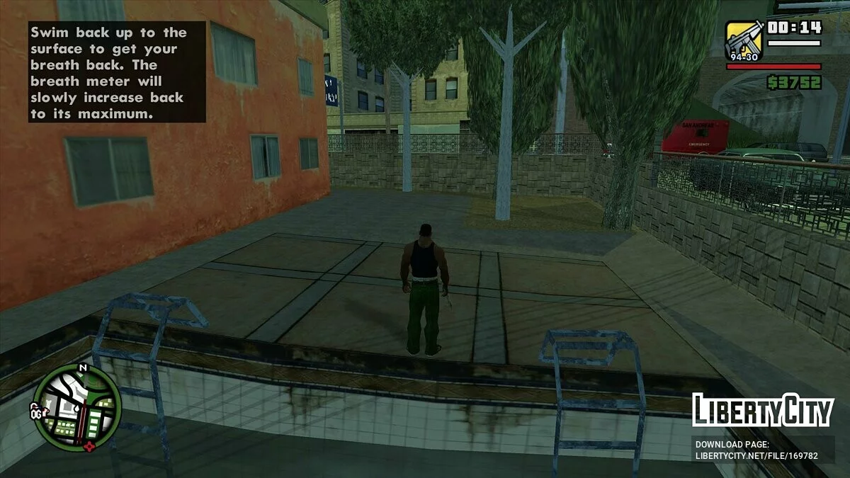 Басейн біля мотелю Джефферсон / GTA San Andreas