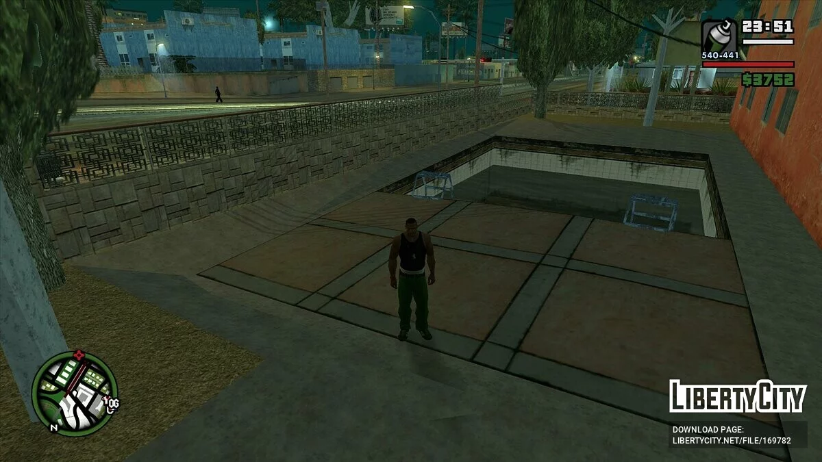 Басейн біля мотелю Джефферсон / GTA San Andreas