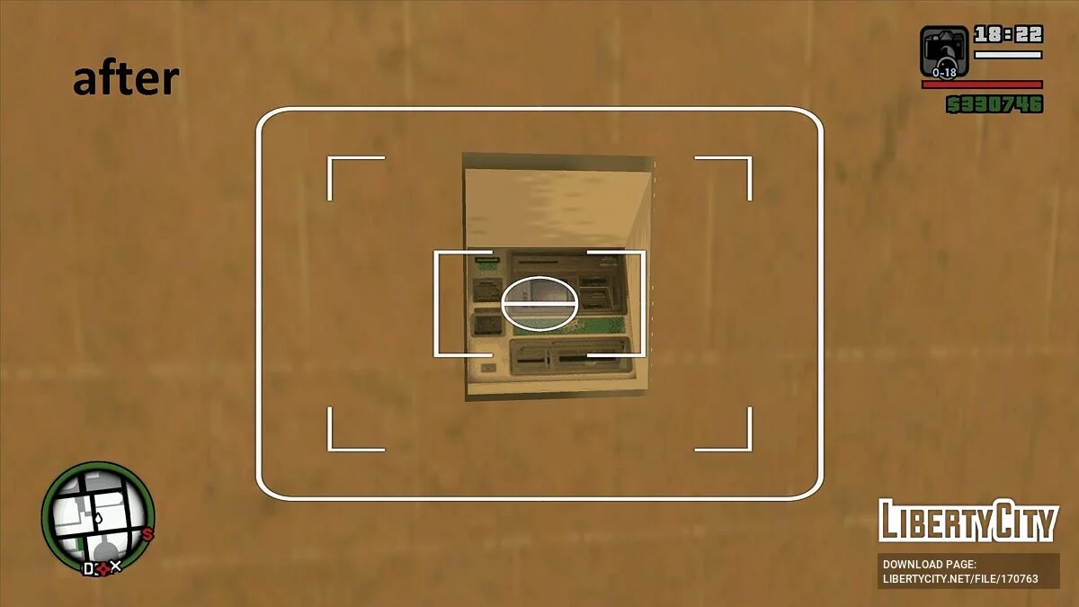 Korrigieren Sie den Geldautomaten in Los Santos / GTA San Andreas