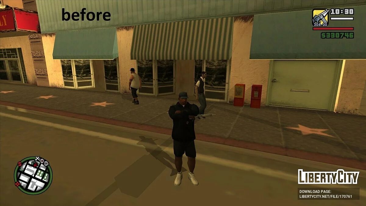 Korrektur des Gebäudes in Vinewood / GTA San Andreas