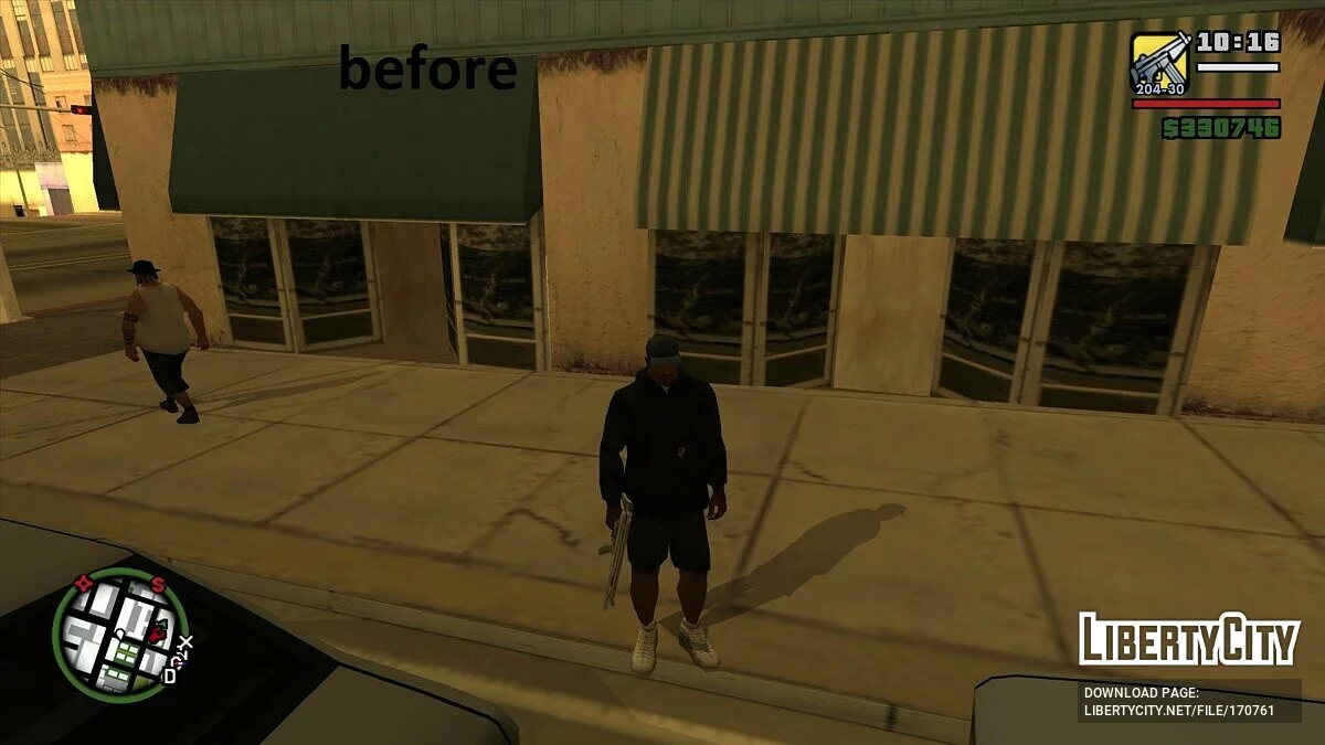 Korrektur des Gebäudes in Vinewood / GTA San Andreas
