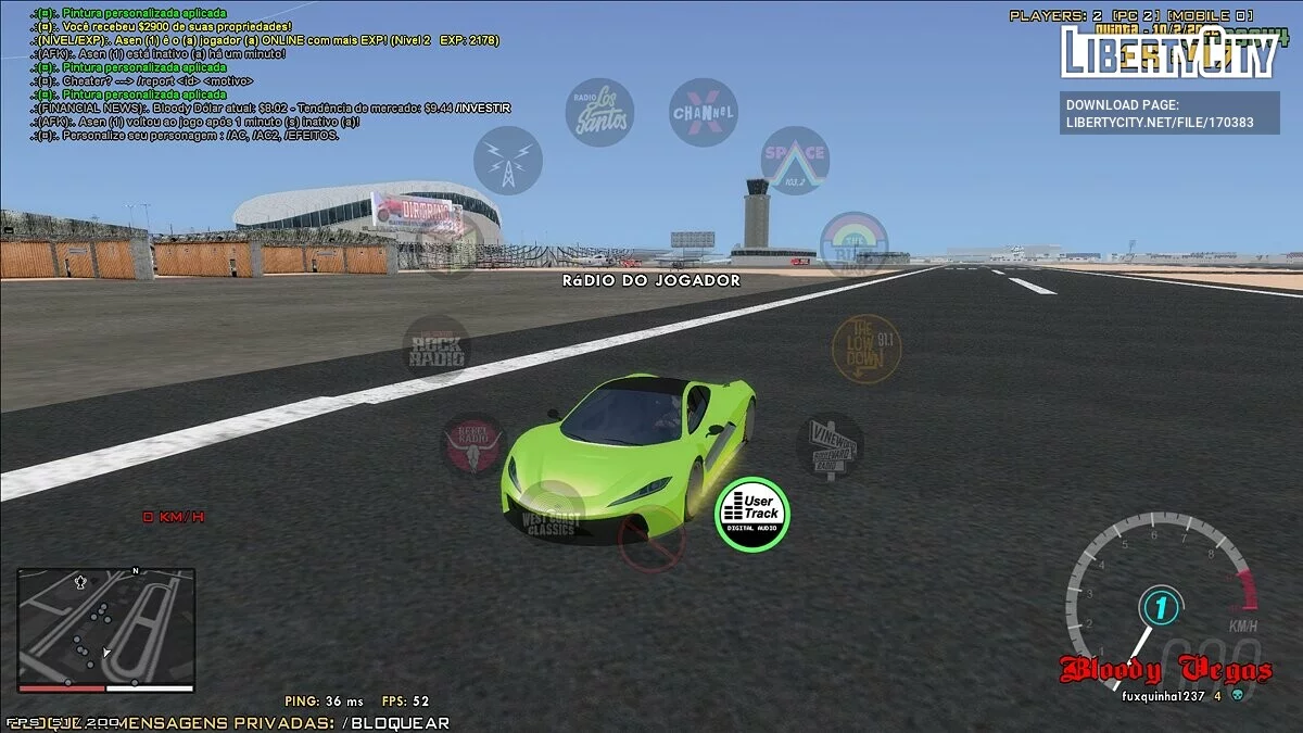 GTA 5 HD Radio Icons + Transparent Crosshair 1.1 / GTA San Andreas