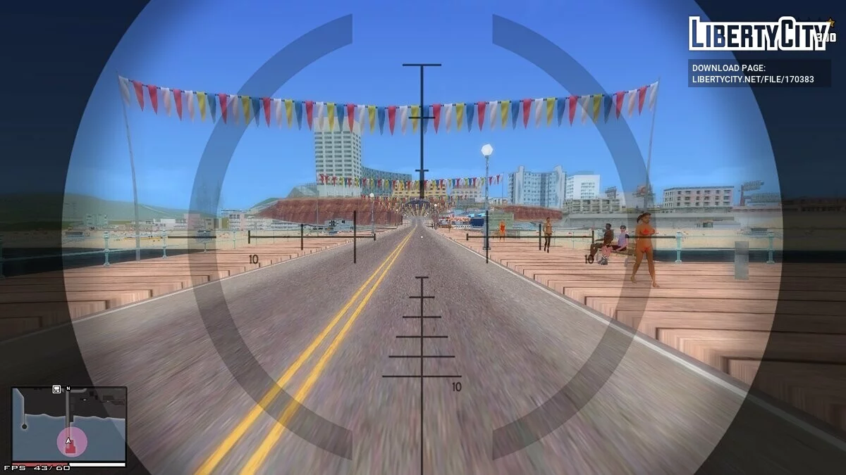 GTA 5 HD Radio Icons + Transparent Crosshair 1.1 / GTA San Andreas