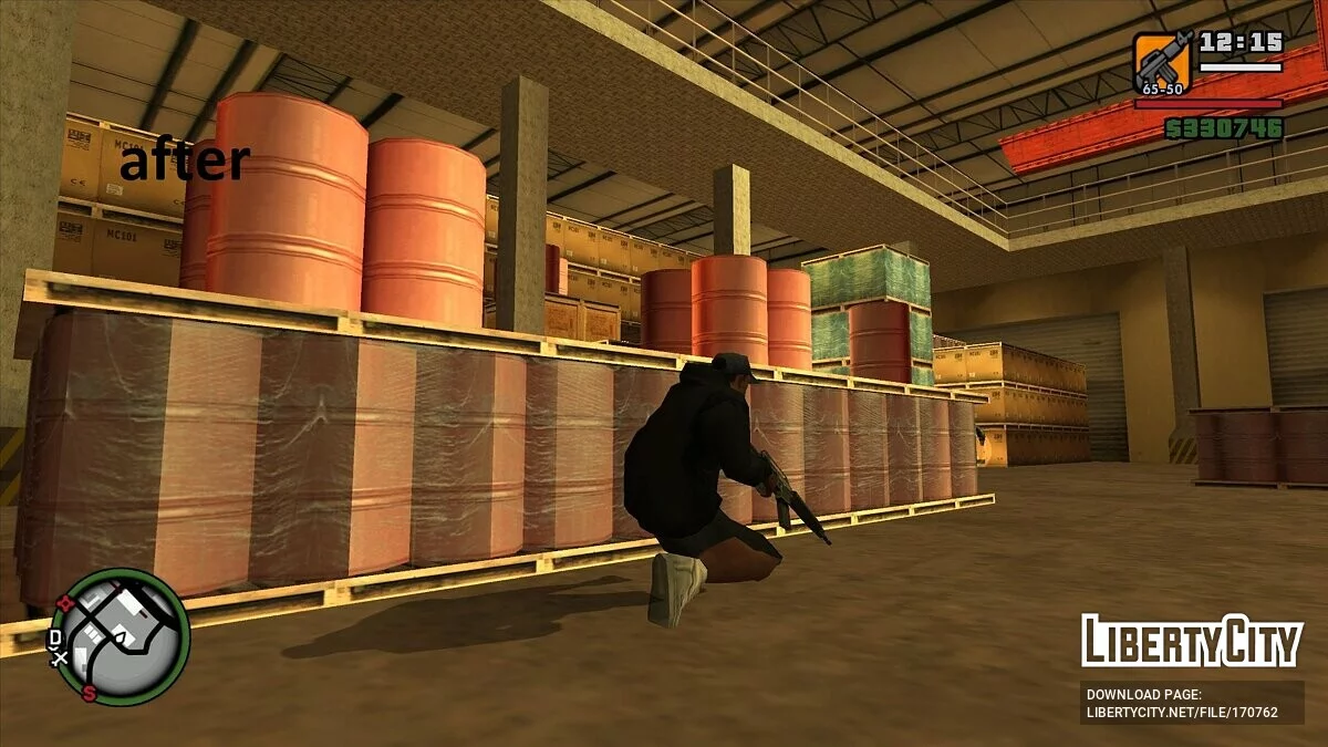 Fixing barrels / GTA San Andreas