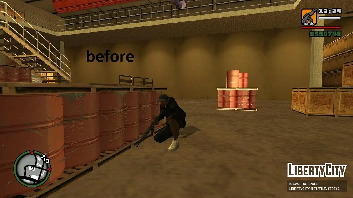 Fixing barrels / GTA San Andreas
