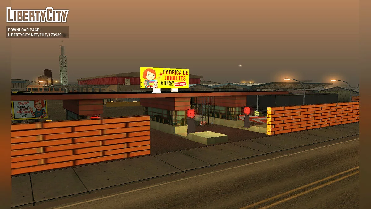 Фабрика Чакі / GTA San Andreas