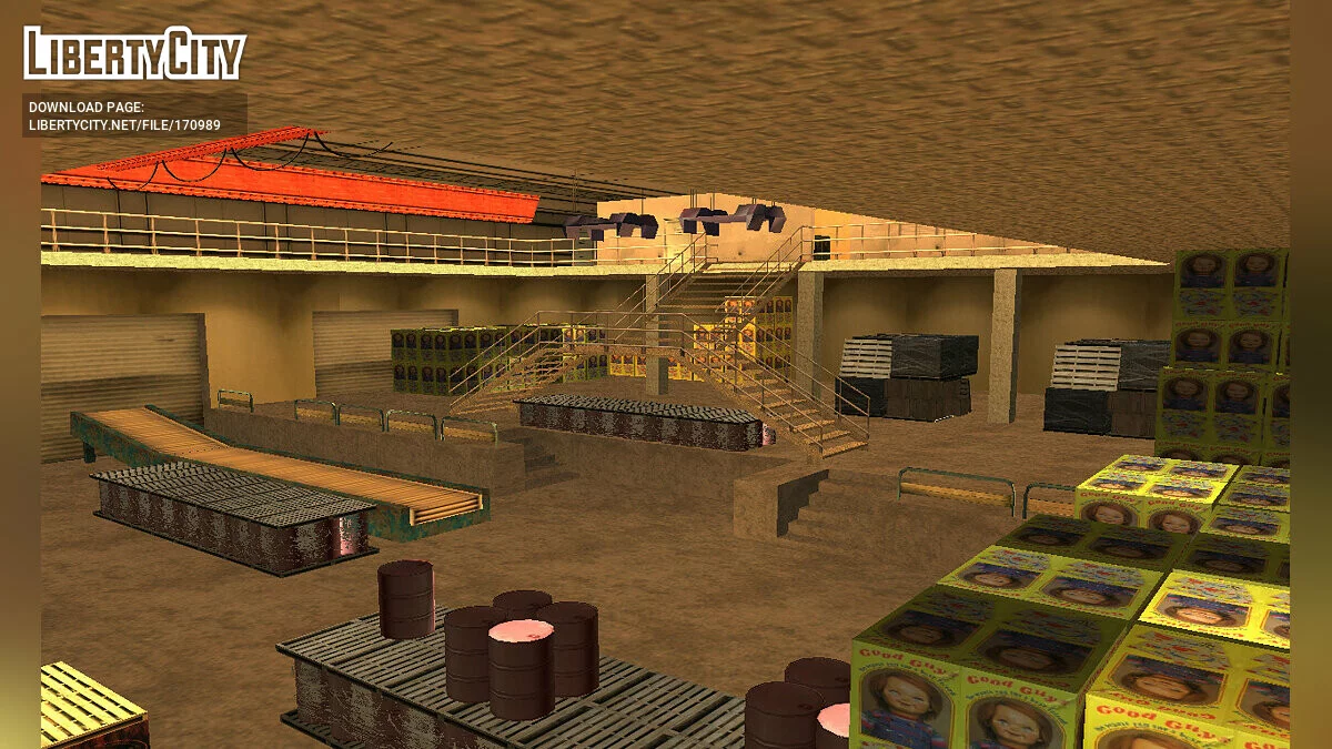 Фабрика Чакі / GTA San Andreas