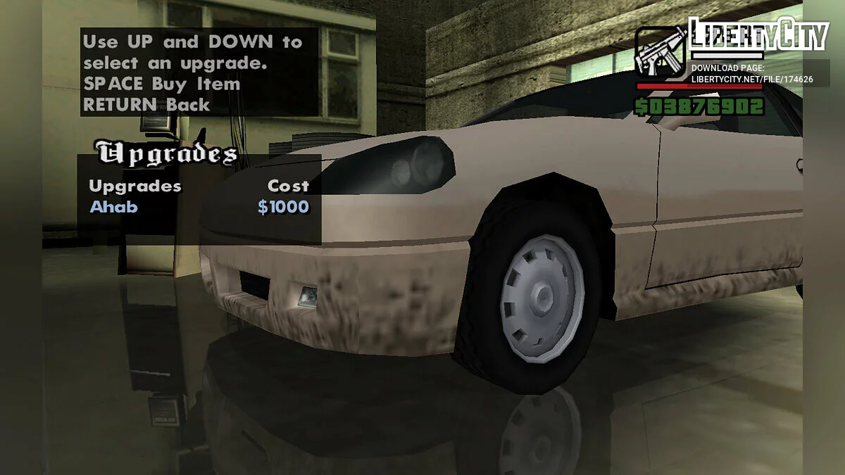 Wheels from other parts of GTA and Manhunt / GTA San Andreas