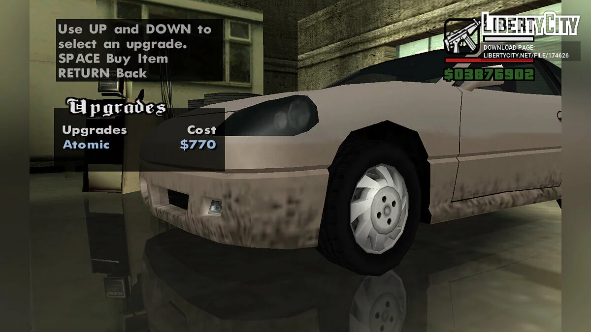 Wheels from other parts of GTA and Manhunt / GTA San Andreas
