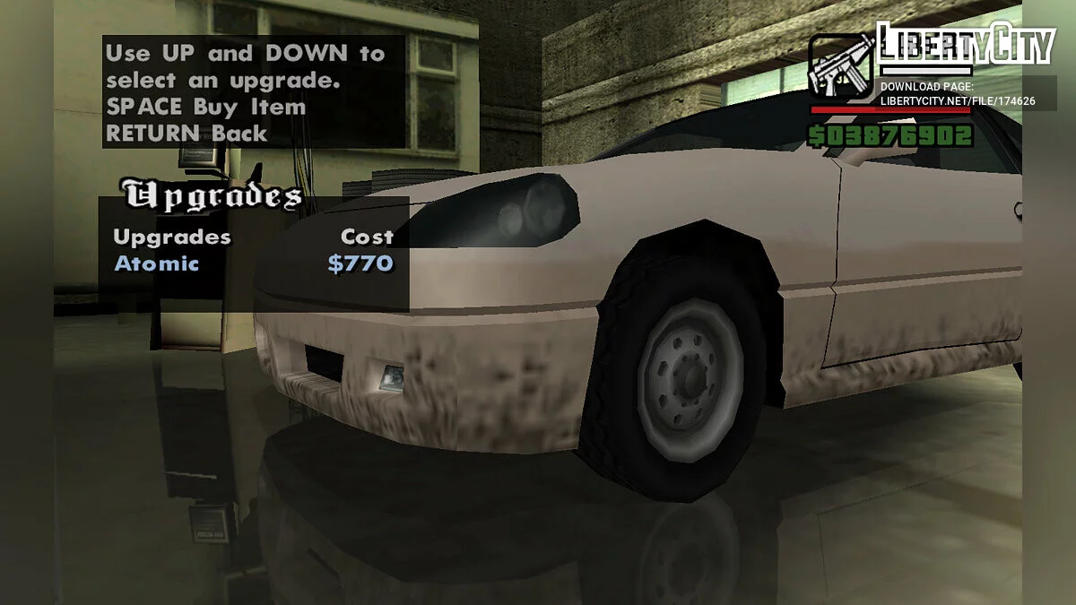 Wheels from other parts of GTA and Manhunt / GTA San Andreas