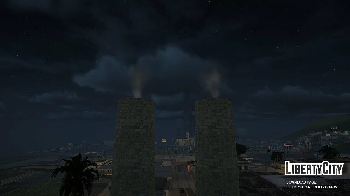 Corrección de la falta de humo en las tuberías de fábrica / GTA San Andreas