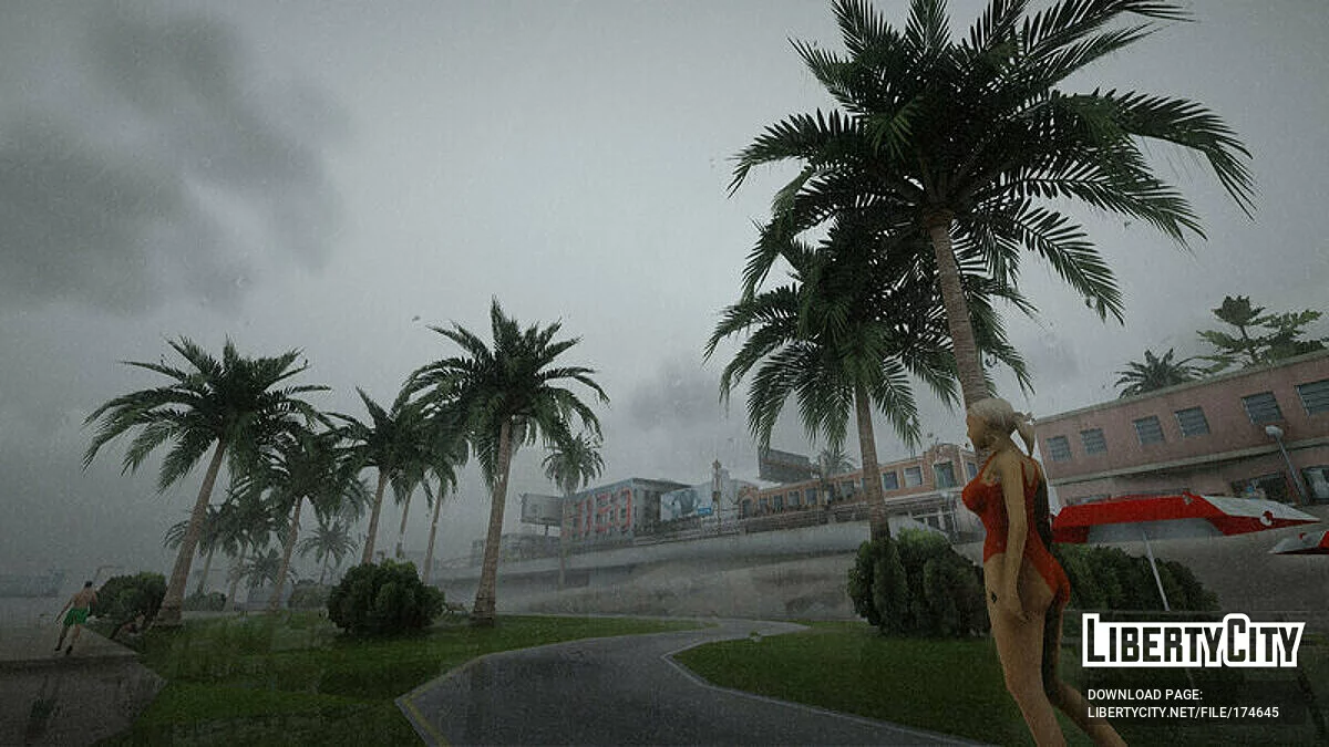 Пальмы из Definitive Edition / GTA San Andreas