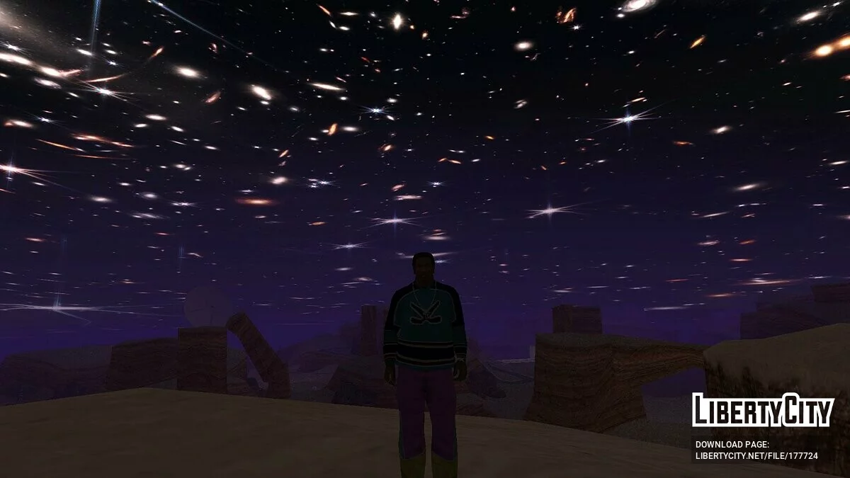 «James Webb» - espace profond / GTA San Andreas