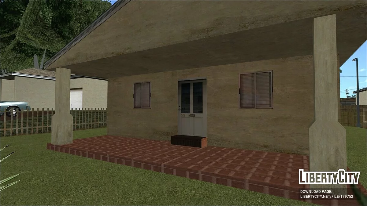 Dynamic reflections in windows / GTA San Andreas