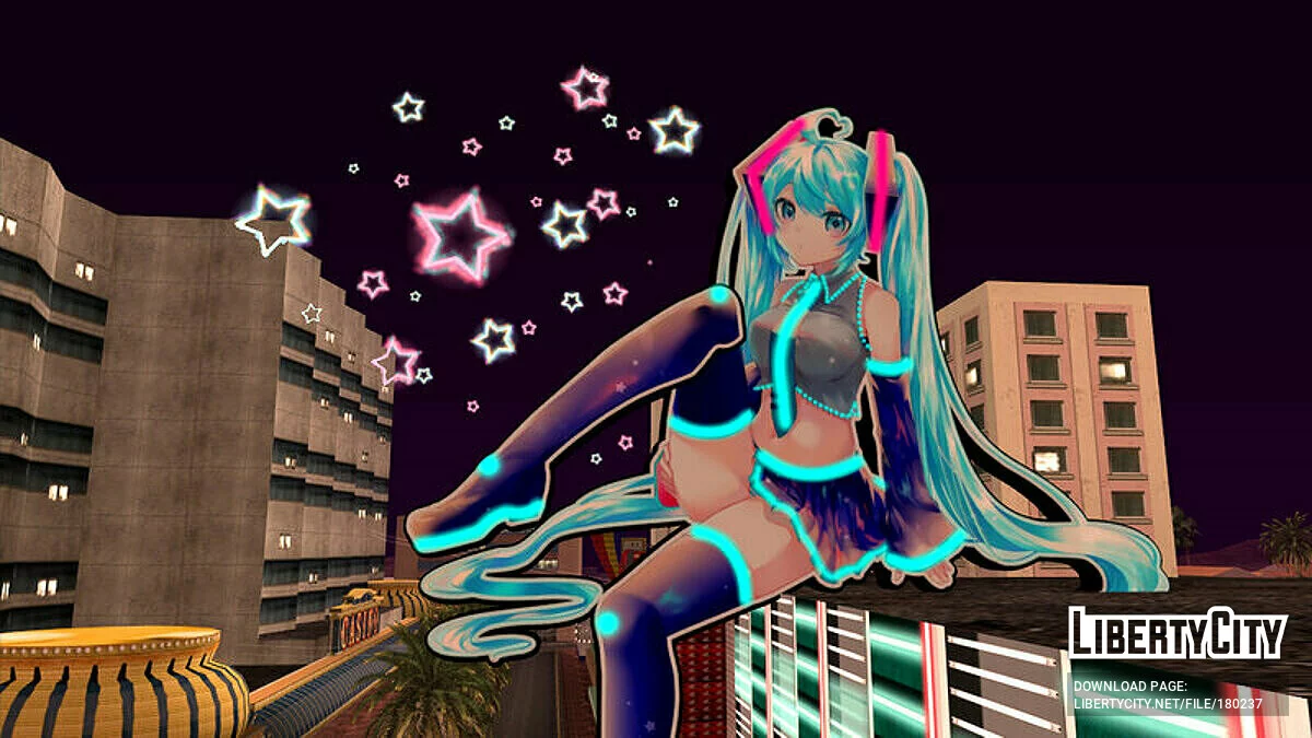 Hatsune Miku / GTA San Andreas