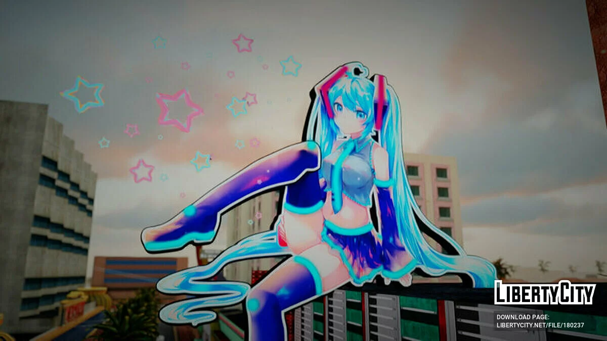 Hatsune Miku / GTA San Andreas