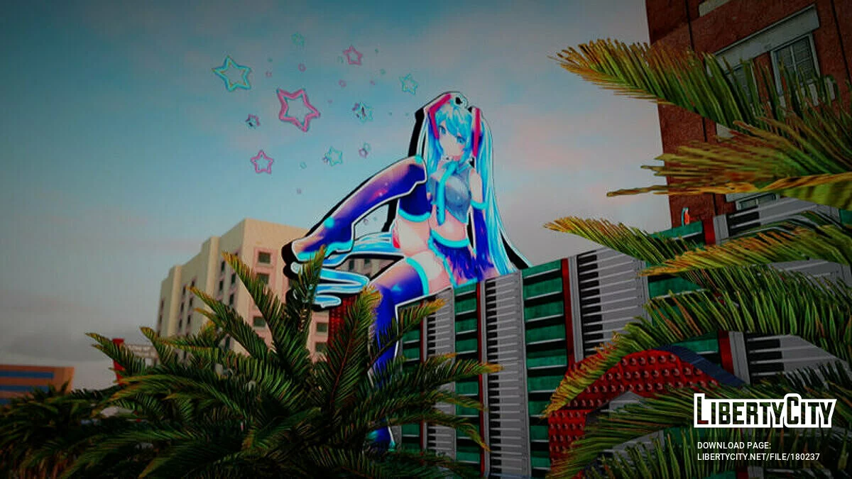 Hatsune Miku / GTA San Andreas