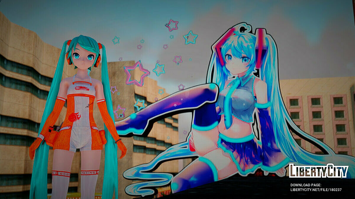 Download Anime Hatsune Miku for GTA San Andreas (iOS, Android)