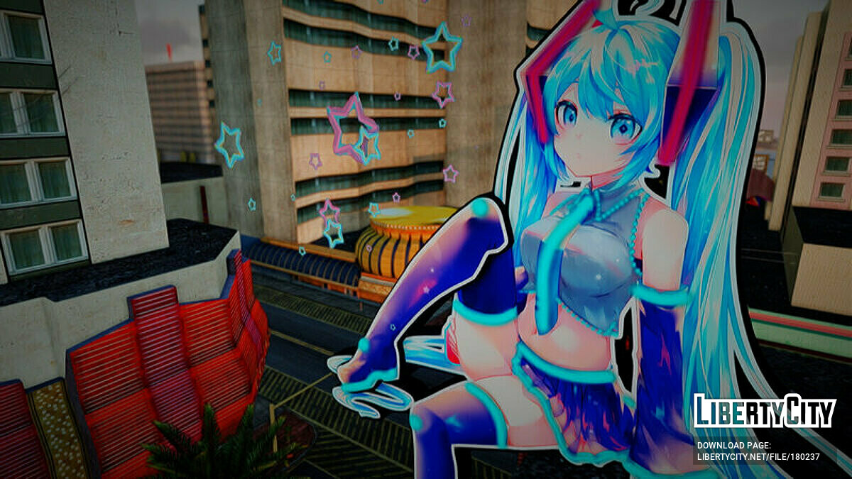 Download Anime Hatsune Miku for GTA San Andreas (iOS, Android)