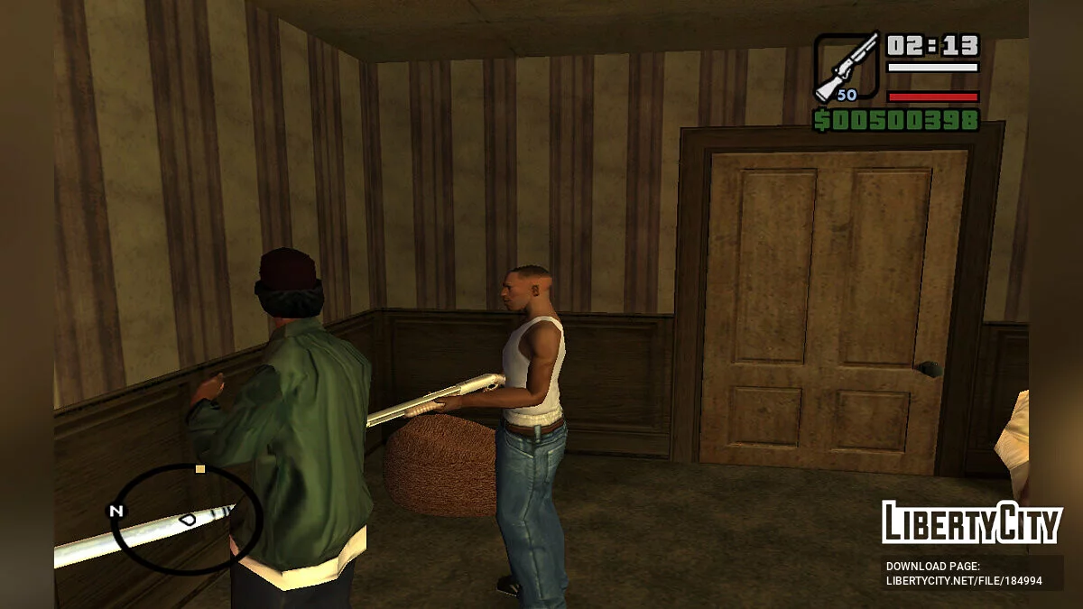 Виправлення текстур інтер'єрних дверей / GTA San Andreas