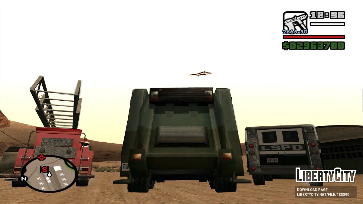 Sammlung von Standardrädern + Transportverbesserungen / GTA San Andreas