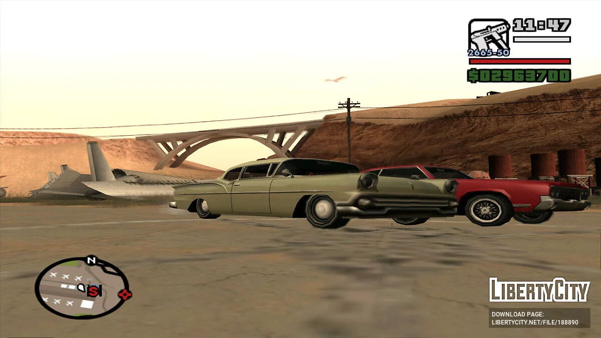 Sammlung von Standardrädern + Transportverbesserungen / GTA San Andreas