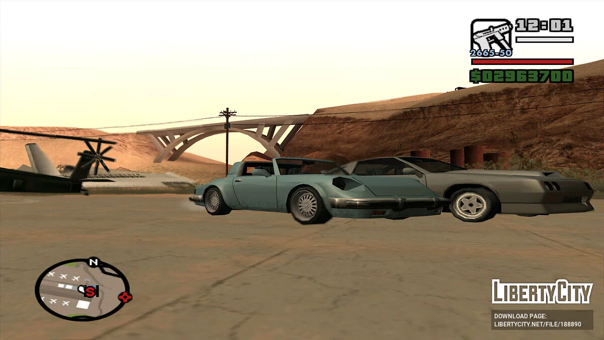Sammlung von Standardrädern + Transportverbesserungen / GTA San Andreas