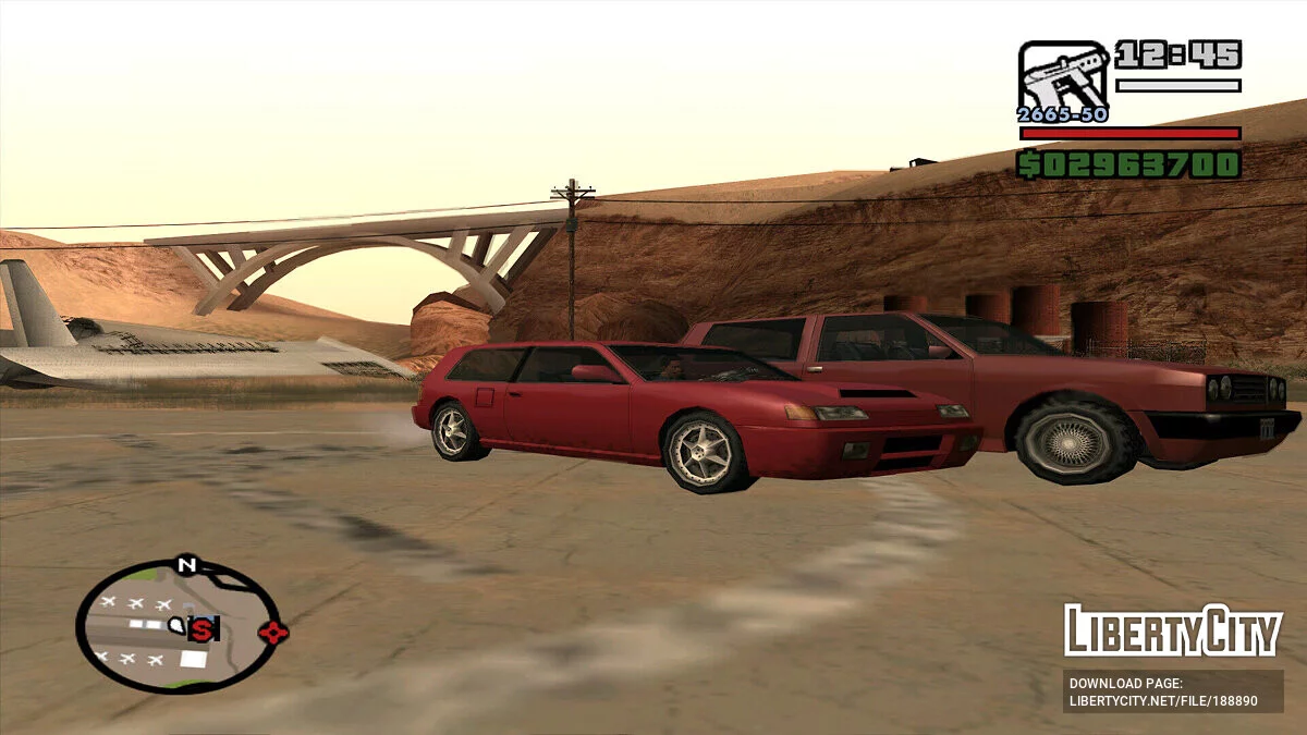 Sammlung von Standardrädern + Transportverbesserungen / GTA San Andreas