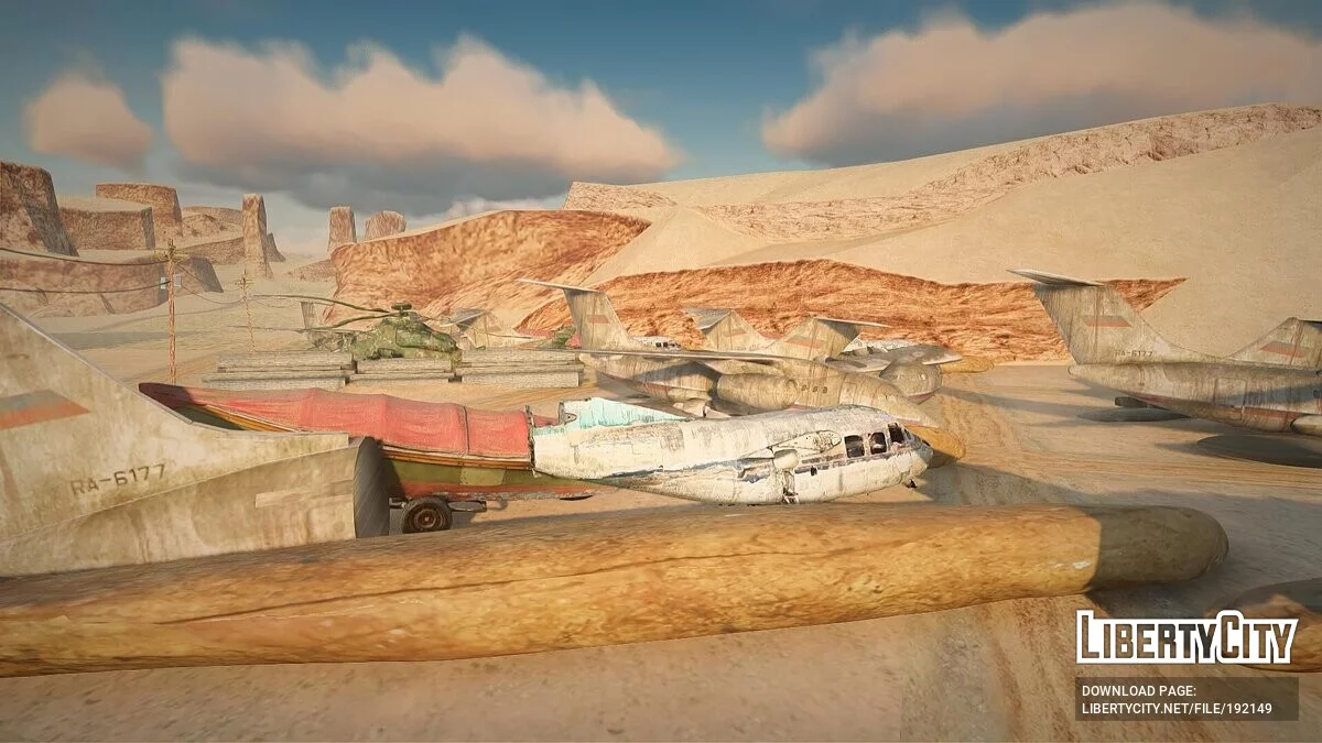 Nuevo aeropuerto abandonado / GTA San Andreas