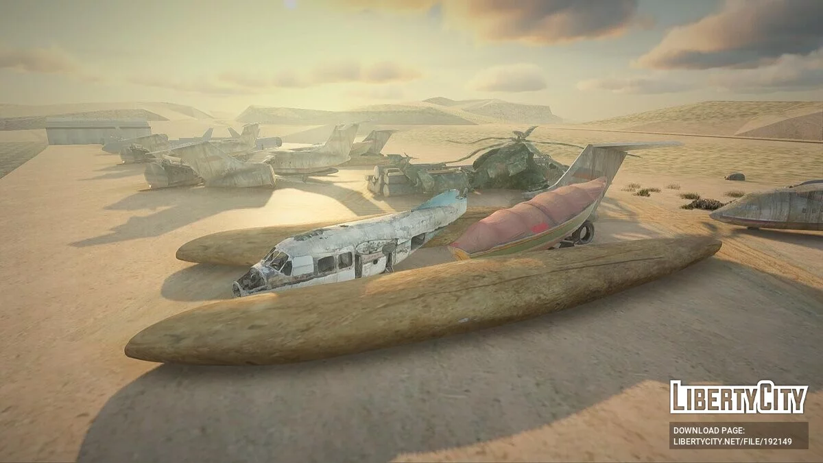 Nuevo aeropuerto abandonado / GTA San Andreas