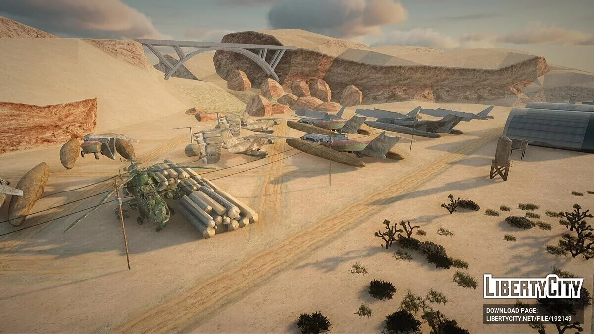 Nuevo aeropuerto abandonado / GTA San Andreas