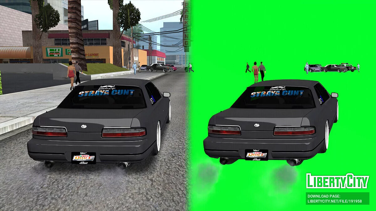Cambiar a croma verde / GTA San Andreas