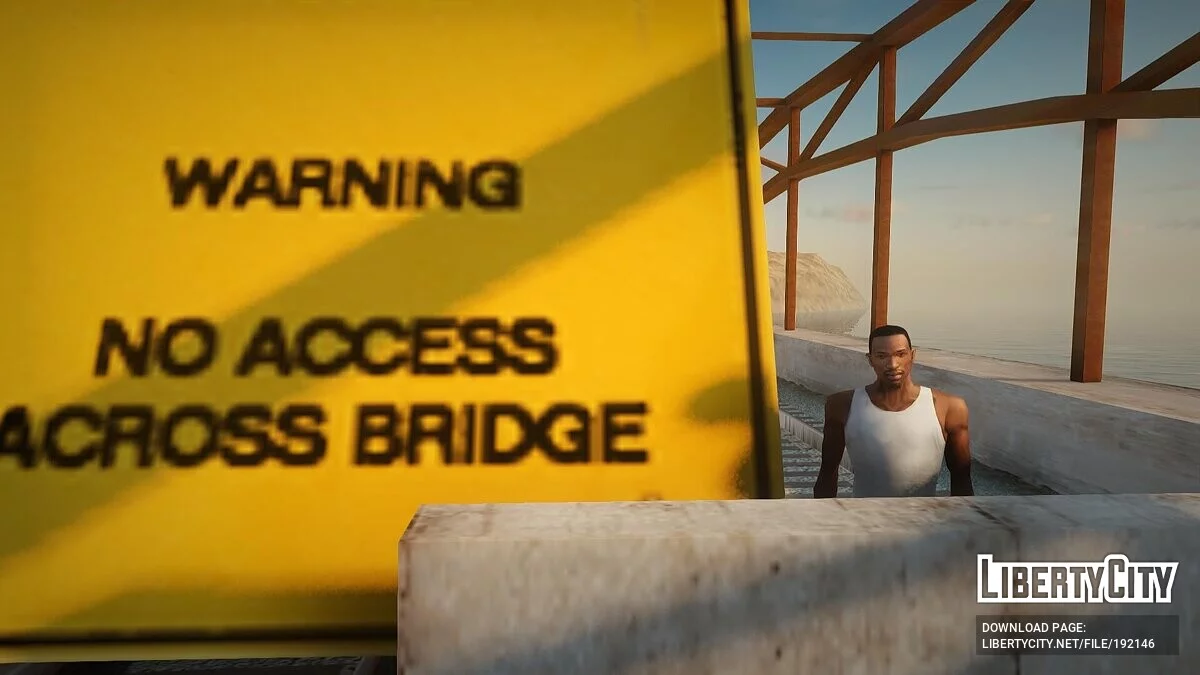 Saltar sobre bloques al inicio del juego / GTA San Andreas