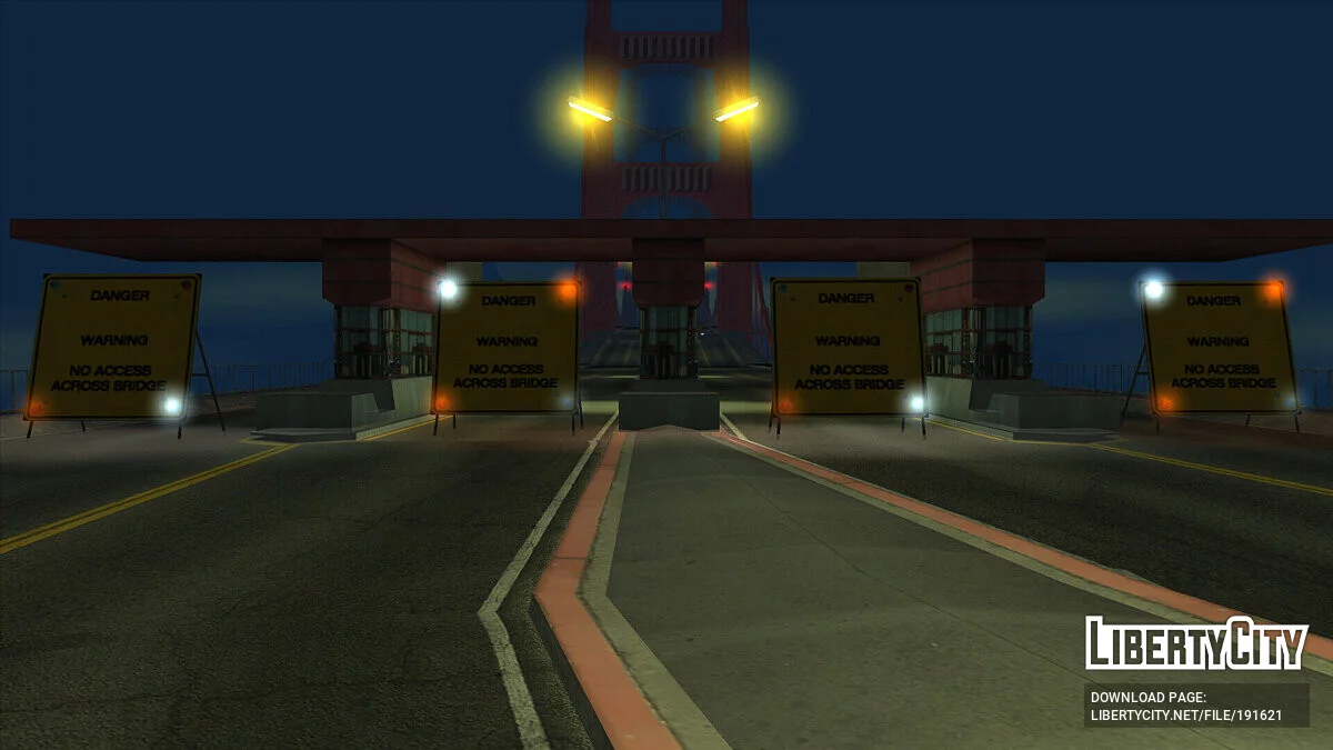 Feux de barrage routier (2DFX) / GTA San Andreas