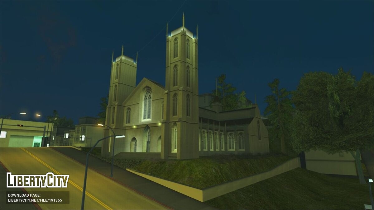 Download Updated San Fierro Church for GTA San Andreas