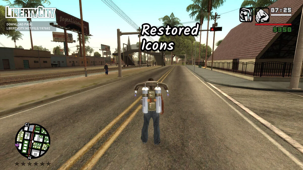 Perfect HUD - HUD aprimorado com muitas opções e adaptações (Atualização 2) / GTA San Andreas