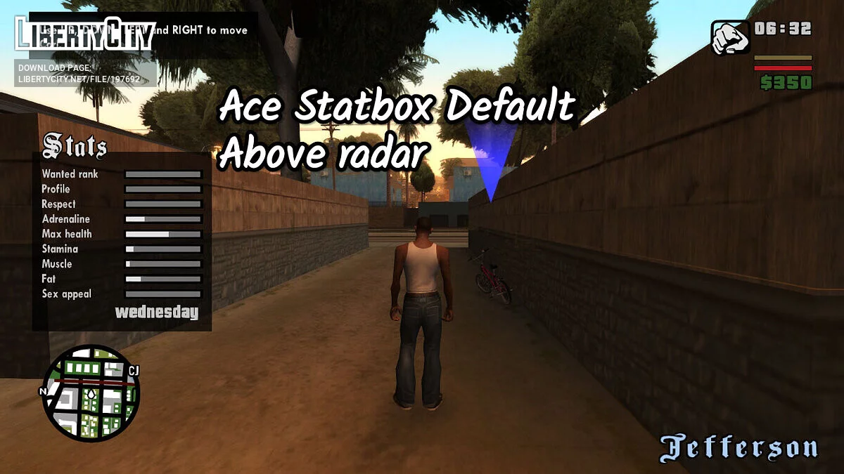 Perfect HUD - HUD aprimorado com muitas opções e adaptações (Atualização 2) / GTA San Andreas