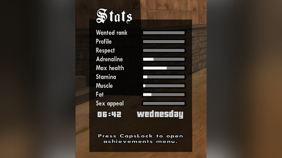 Menu de Stats v1.8 - MixMods