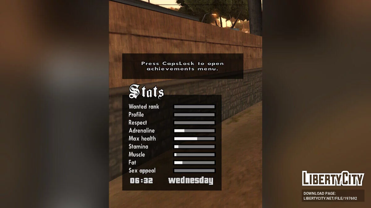 Perfect HUD - HUD aprimorado com muitas opções e adaptações (Atualização 2) / GTA San Andreas