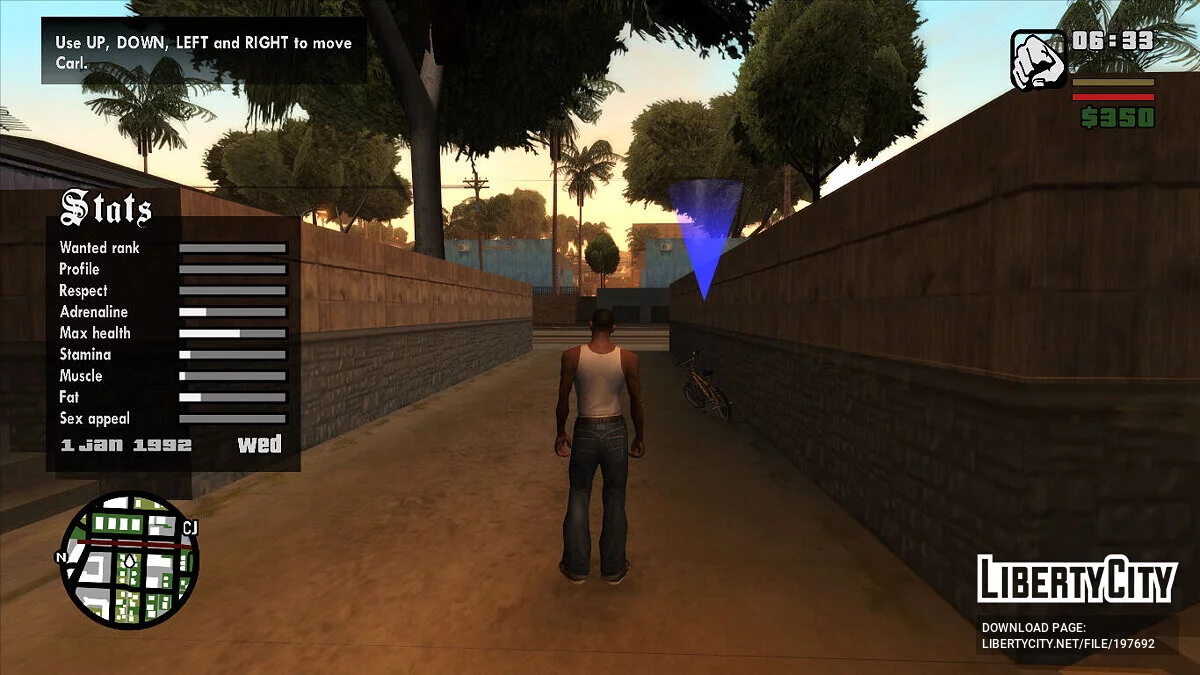 Perfect HUD - HUD aprimorado com muitas opções e adaptações (Atualização 2) / GTA San Andreas