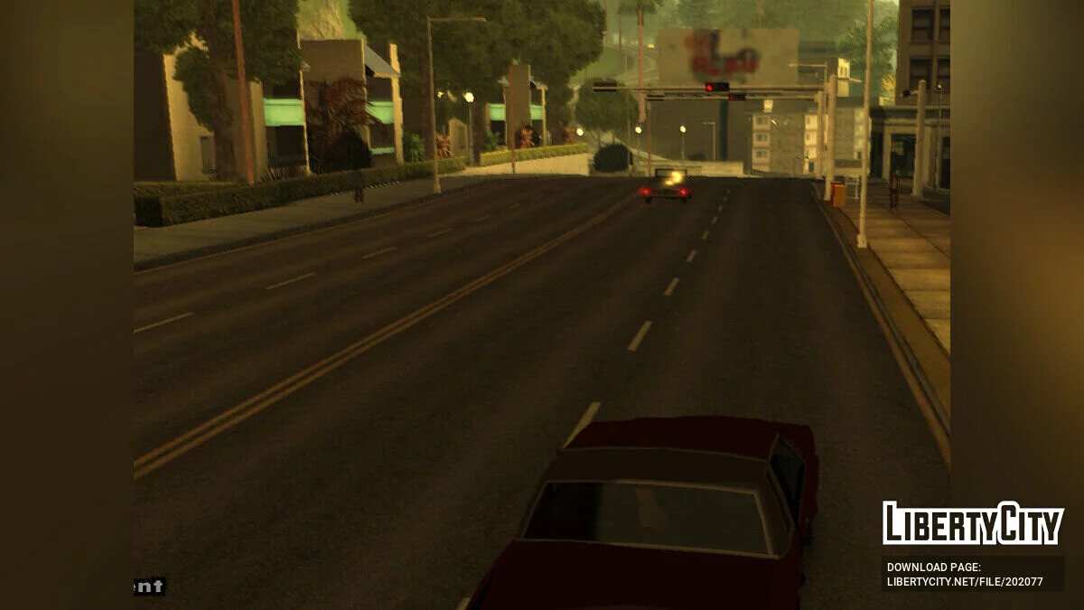 Road Markings Fix for One-Way Roads v1.0 / GTA San Andreas