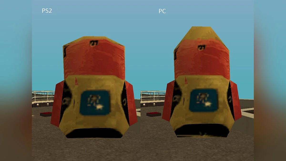 Парашют з консольної версії PS2 / GTA San Andreas