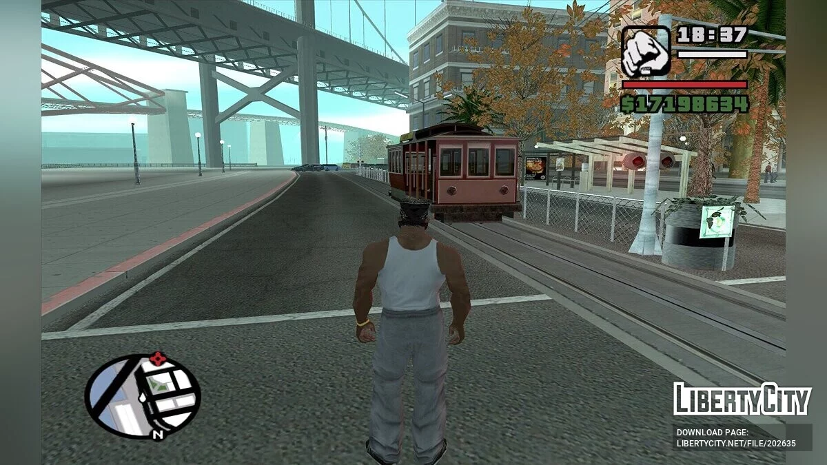 Трамвайні зупинки / GTA San Andreas